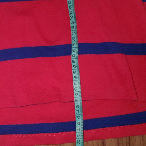 Vintage Polo Ralph Lauren Shirt Mens Medium Pink Striped  R.L.P.C Small Pony - Picture 5 of 8